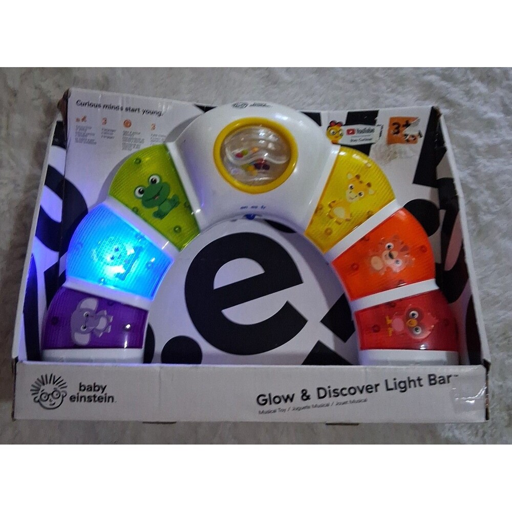 Baby Einstein Glow & Discover Light Bar Musical Toy